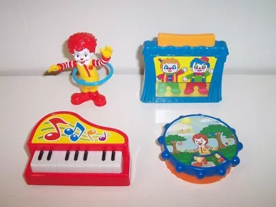 McDonald's Under 3 Happy Meal Toy Lot Of 4 2007 Rare Ronald McDonald • $6