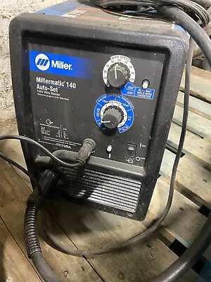 Millermatic 140 (Auto-Set 140V Wire Welder) • $800