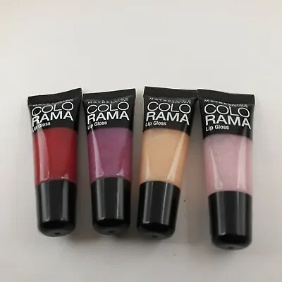 Maybelline Colorama Lip Gloss 4 Shades To Choose 9ml • £2.75