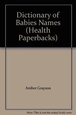 Babies' Names (Health Paperbacks)  Used; Good Book • £2.68