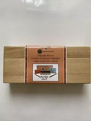 Manuscript Calligraphy Artist Dip Pen Wooden Gift Box Set • £19.99