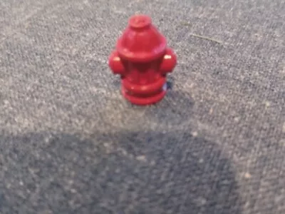 Fire Hydrant 1  Mini Plastic Fireman MINIATURE  CUTE  Possible Barbie? • $3.99