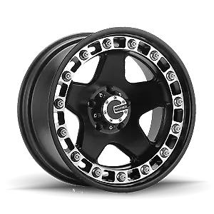 Mamba Type M4 18x9 Matte Black And Silver Aluminum Wheel Rim 8x165.1 • $174.99