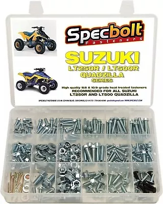 Suzuki LT250R & LT500R Quadzilla ATV Series 250pc Steel Bolt Kit • $59.99