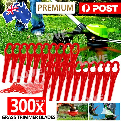 50-300x Grass Trimmer Blades Ozito Plastic For Crop Garden Weed Lawn BOSH KULLER • $2.75