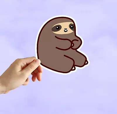 Sloth Sticker Funny Meme Sticker Water Bottle Laptop Notebook Sticker • $3.25