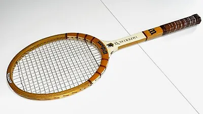 Vintage Wilson Jack Kramer Imperial Strata Bow Wood Tennis Racket • $45