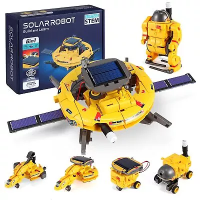 STEM Projects For Kids Age 8-12 Science Kits For Boys Solar Robot Space Toys ... • $17.49