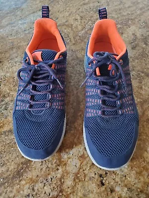 Supra Owen Running Shoes Navy/grey Training Lightweight Sneakers Size 10.5 • $24.99