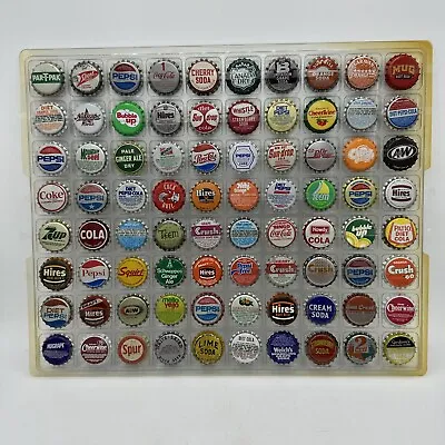 70 Vintage Cork Lined Soda Pop Bottle Caps Lot Pepsi Coca Cola Mountain Dew Etc • $64.99