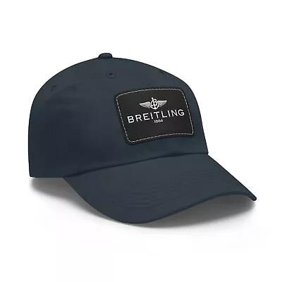 Classic Breitling 1884 Dad Hat With Leather Patch • $29.99
