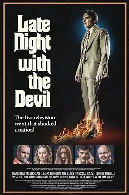 Late Night With The Devil Movie Poster Print No Frame • $15.99