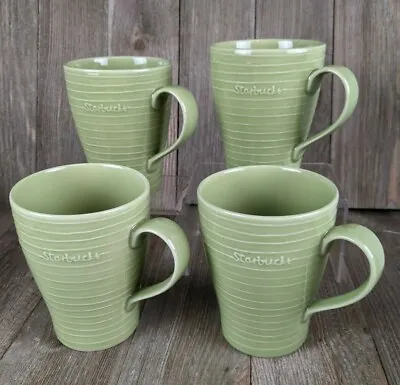 $39.99 • Buy Starbucks Design House Stockholm Green Ceramic Coffee Mugs Set Of 4