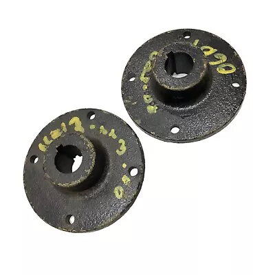 Coupler Hub For 1  Keyed Shaft -- Cast Iron 2 Piece 4 Bolt 4-3/4  Diameter • $49.99