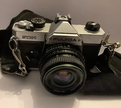 £49 • Buy Fujica STX-1 Camera & MC Hanimex Automatic 28mm 1 : 2.8
