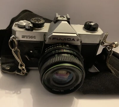 £49 • Buy Fujica STX-1 Camera & MC Hanimex Automatic 28mm 1 : 2.8