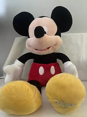 Large Mickey Mouse Disney Branded Plush Stuffed Animal 24  Inch  • $14.39