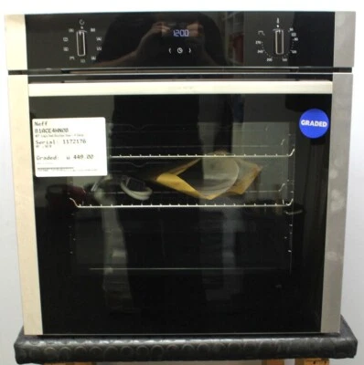 £349 • Buy Graded B1ACE4HN0B NEFF Single Oven Stainless Steel - A Energy - 13 285609