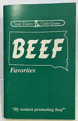 $26.49 • Buy BEEF COOKBOOK SOUTH DAKOTA CATTLE WOMEN COW BELLES Rancher Wife Steak Ribs Roast