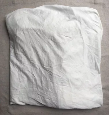 Ikea Len White Cotton Baby Elasticated Fitted Cot Sheet 27 X 55 In 70 X 140 Cm • £7.99