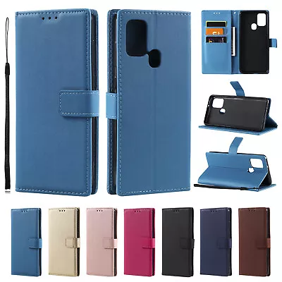 Case For Samsung A21s A90 A53 A33 A52 A40 5G Leather Flip Card Slot Stand Cover • $9.89