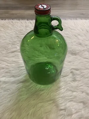 Vtg Gallon Bottle With A&w Root Beer  – Green Rare • $49.99