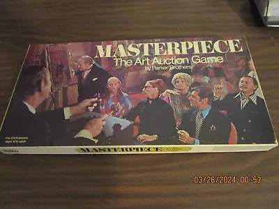 Vintage 1970 Parker Brothers Masterpiece Board Game - Complete • $37.50