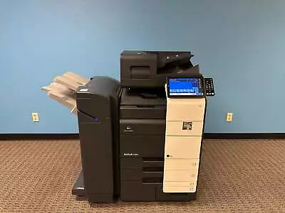 Konica Minolta Bizhub C550i Color Copier Printer Scanner Finisher Fax 310K Deal • $4500