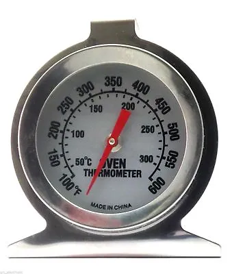 £4.43 • Buy UK Stainless Steel Oven Thermometer Temperature Gauge Probe - Gas Electric  