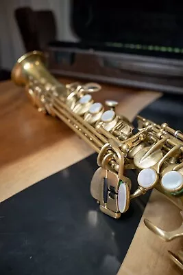 Rampone And Cazzani R1 Soprano Saxophone Bare Brass Soprano Saxophone Saxello • $2389.99