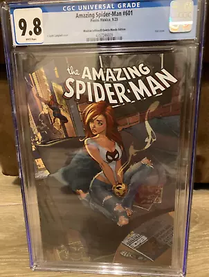 Amazing Spider-Man 601 Foil Variant J Scott Campbell CGC 9.8 • $190