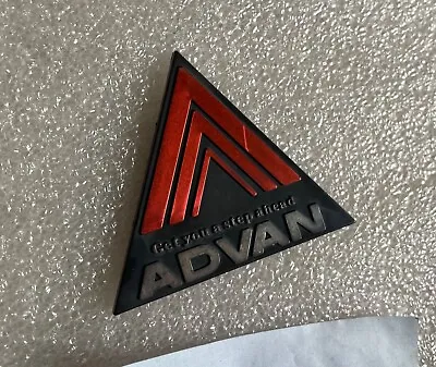 Advan Racing Emblem Badge 90s For Mugen NISMO TRD GTR SUPRA RX7 Civic Eg6 Type R • $75