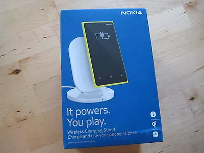 Original Nokia Wireless Charging Stand White Qi DT-910 • $15
