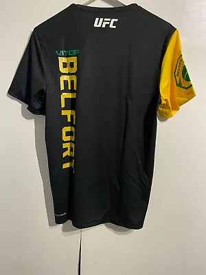 UFC Reebok Official Victor Belfort Walk Out Jersey Authentic Small • £44.99