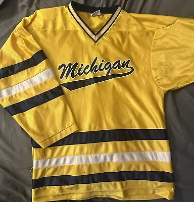 Michigan Wolverines Youth Hockey Jersey (mid 1990s) • $59.99