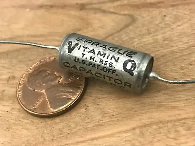 VITAMIN Q CAPACITOR ~ 0.047uF/200V ~ PIO ~ GUITAR ~ TONE ~ NOS ~ 196P ~ TESTED • $8.88