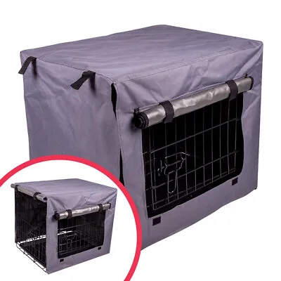 £16.99 • Buy Dog Crate Cover Quiet Time Pet Cage Cover Waterproof S M L XL AllPetSolutions