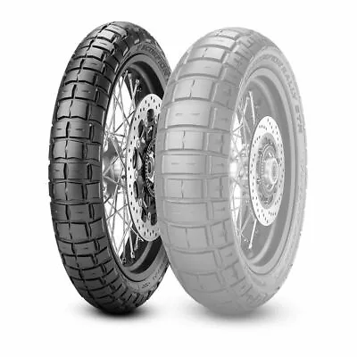 Pirelli Scorpion Rally STR Front Tyre 90/90-21 Motorcycle Tyres • $224.95