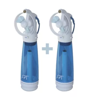 SF-241WM: Personal Hand-Held Misting Fan (Set Of 2) • $10