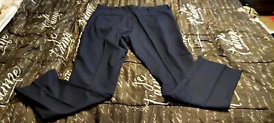 Men's Premium Slim Fit Dress Pants Slacks Flat Front Multiple Colors 38x30 • $35