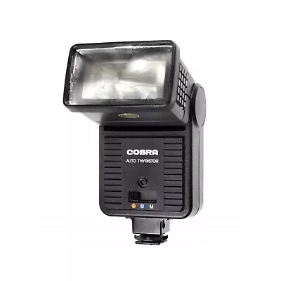 Universal Camera Flash Tilt Zoom Head Hot Shoe Or PC Cord Connection • £12.99