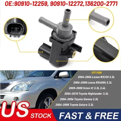 $15.99 • Buy Evap Vacuum Vapor Canister Purge Valve For 2004-2008 Lexus RX330 RX400h 3.3L USA