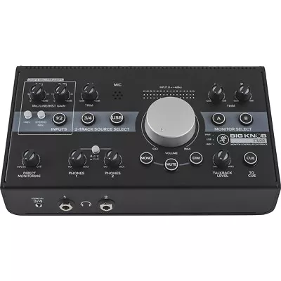 Mackie Big Knob Studio Monitor Controller And Interface New! • $249.99