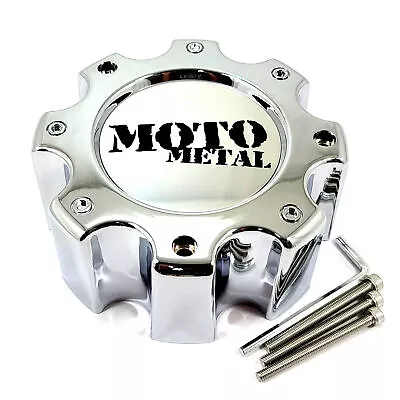 Moto Metal Chrome Center Cap 6-3/4 OD For MO959 MO957 MO909 Skull MO909B8165C • $27