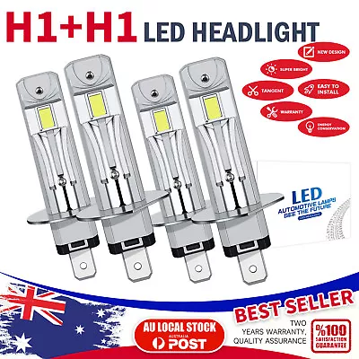 4×H1 LED Headlight Beam Bulbs Halogen 1:1 For Mazda 6 2004 GY Station Wagon • $64.31