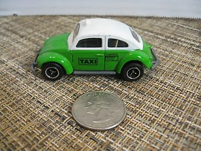 Matchbox Volkswagen Beetle Taxi - Green - 2002 • $5.57