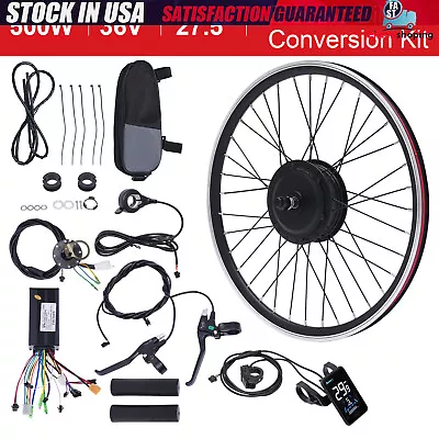 27.5  EBike Front Wheel Hub Motor Electric Bicycle Motor Conversion Kit 500W 36V • $220.40