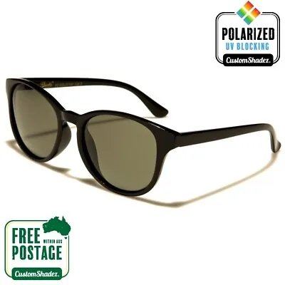 Giselle Polarised Sunglasses - Round Frame Vintage / Retro - Polarized Lens • $14.95