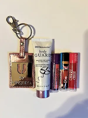 Avon U By Ungaro Key Chain DERMAdoctor Body Guard Sunscreen (3) Lip Balms • $6.80