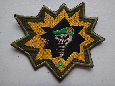 US 5th Special Forces Group MACV-SOG Company  A  Vietnam War Semi-Subdued Patch • $10.19